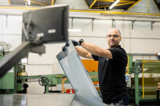 C0897_116e Perforated Stainless Steel